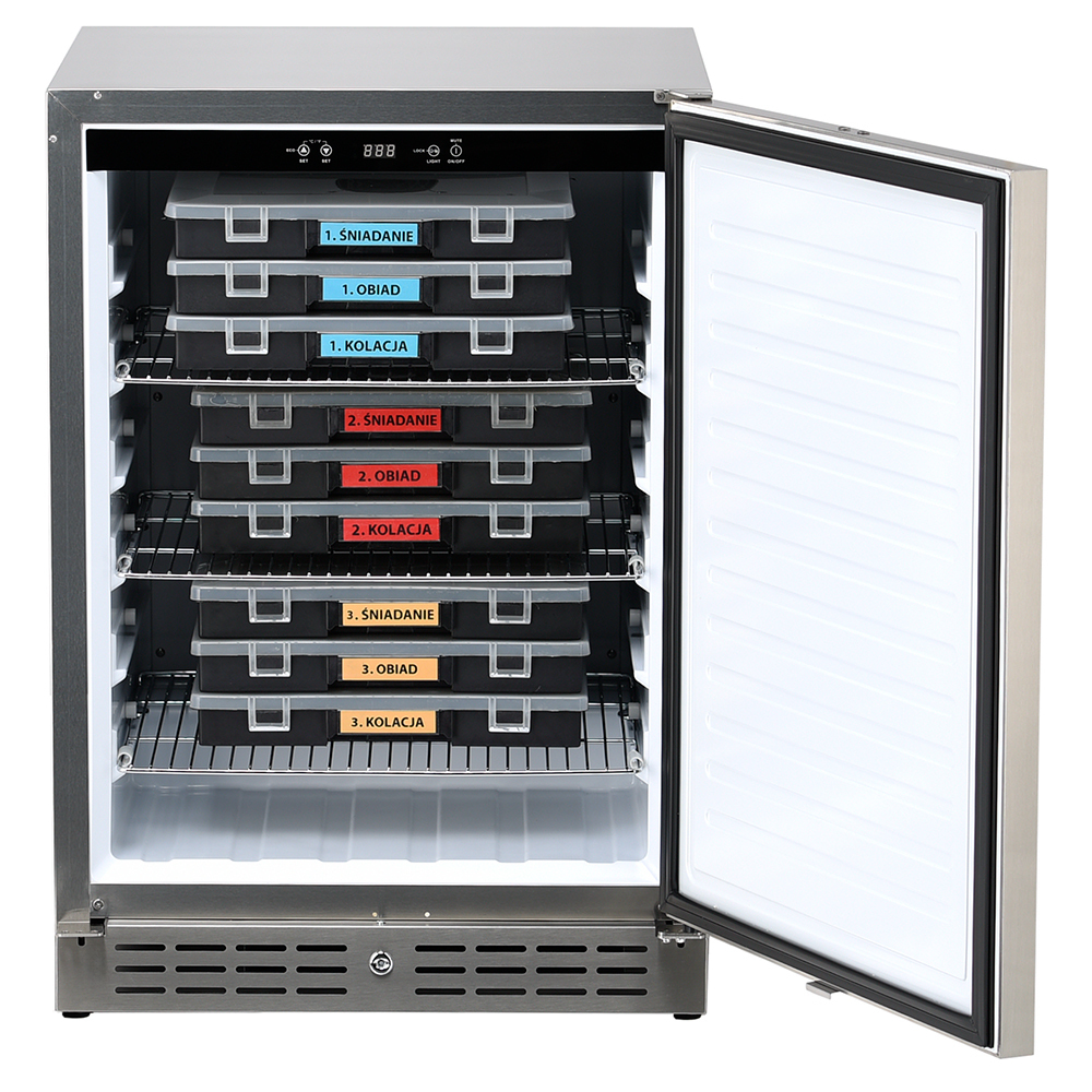 Lodówka nierdzewna na próbki 140L | Stalgast 850000