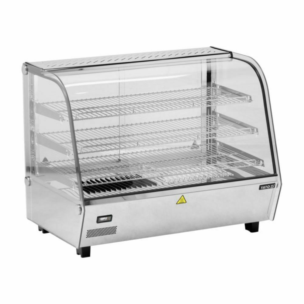 Witryna grzewcza 3-półkowa 120L | Yato Gastro YG-04980