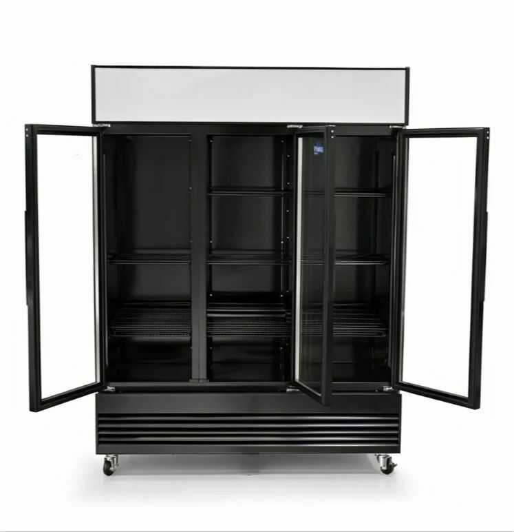 Szafa chłodnicza przeszklona czarna 1300L | PROBOX PXLG 1300F BLACK