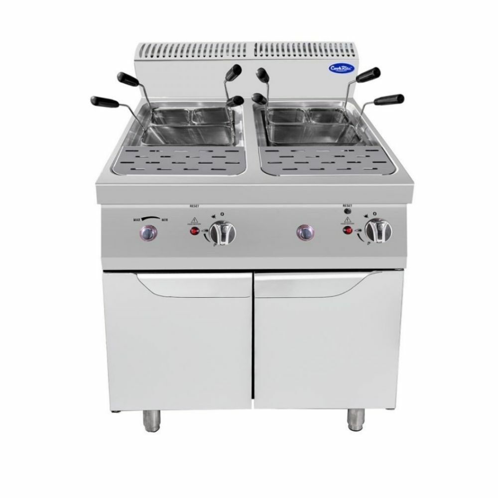 Warnik do makaronu gazowy wolnostojący 2x10kW | AT7G8P-F ATOSA