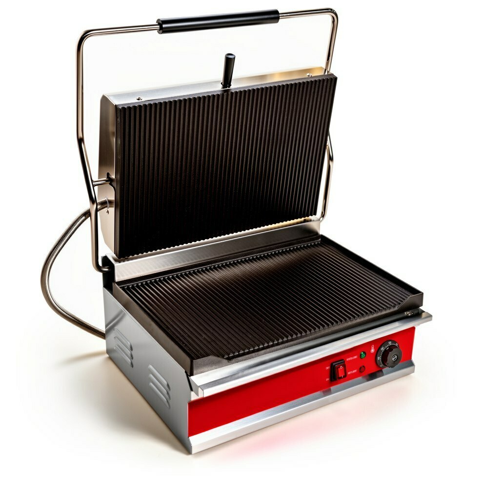 Kontakt-grill ryflowany Panini XL kebab 500x355x235 mm | PROBOX PXTCG-665