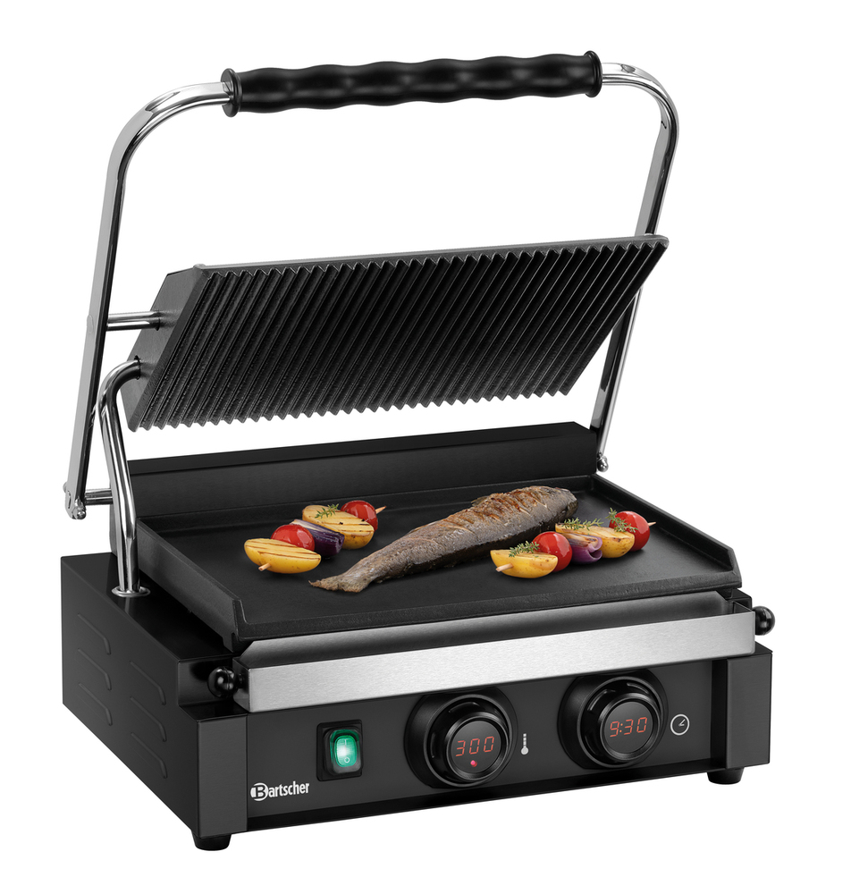Grill kontaktowy “Panini-MDI” 1GR S | Bartscher 150607