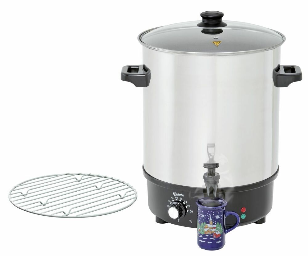 Warnik do grzanego wina wody 30L,CrNi | Bartscher 200057
