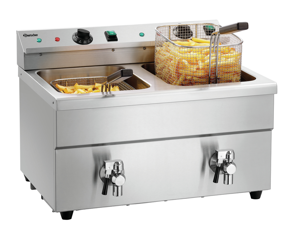 Frytownica indukcyjna 2x8L Plus | Bartscher 165119