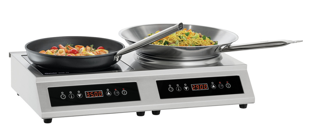 Indukcja gastronomiczna z wokiem IKIW 70 | Bartscher 105800
