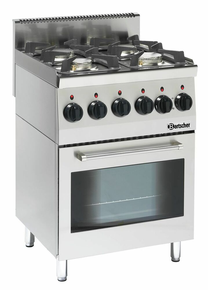 Kuchnia gazowa 600, szer.600 4PAL PEl | Bartscher 1315563