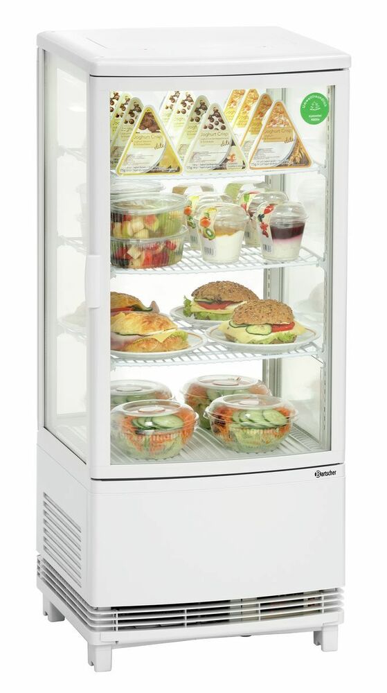 Witryna chłodnicza biała Mini 86L | Bartscher 700678G