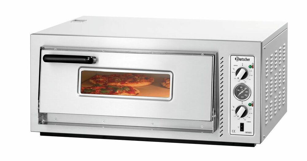 Piec do pizzy NT621 | 4 pizze Ø30 cm | Bartscher 2002088