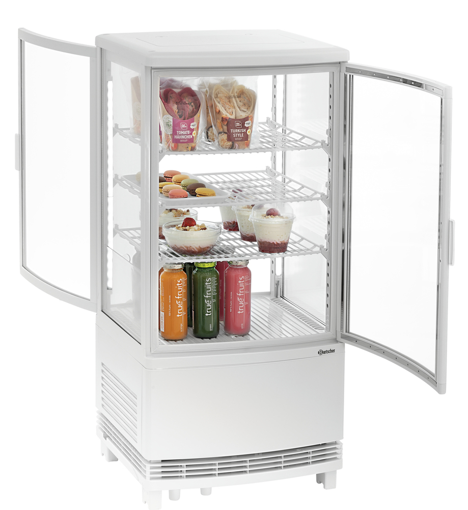 Witryna chłodnicza biała Mini 75L | Bartscher 700287