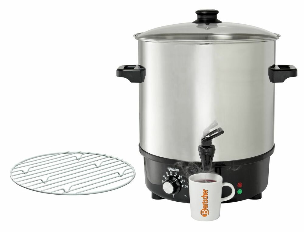 Warnik do grzanego wina, wody 25L, CrNi | Bartscher A200052