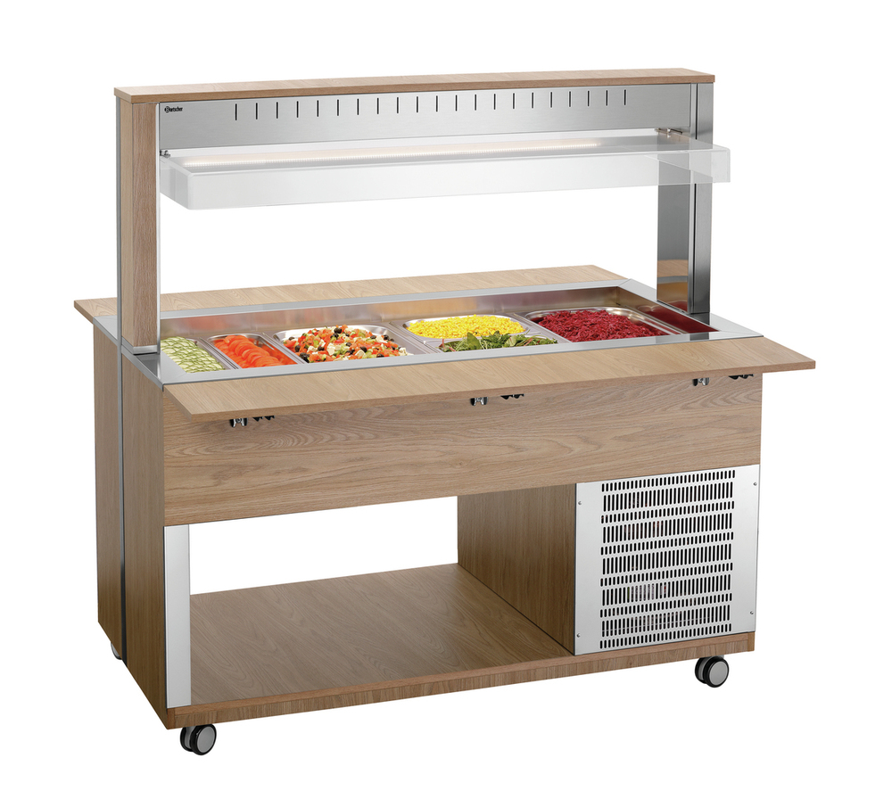 Wózek bufetowy K4110-200U | Bartscher 125544