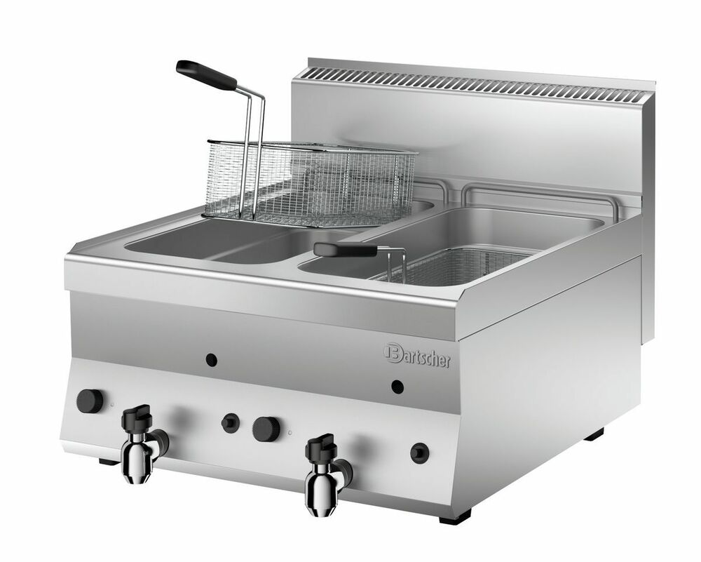 Frytownica gazowa 650, 2x8L, TG | Bartscher 1152113