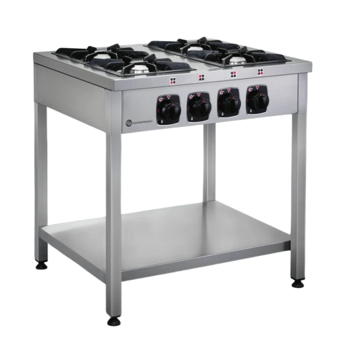 Trzon gastronomiczny 4-palnikowy gazowy "STORK" 4x7kW | Gastroprodukt 10000002