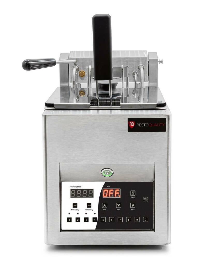 Frytownica elektryczna 12L | automatyczne podnoszenie kosza | 400V | Resto Quality RQEF18L