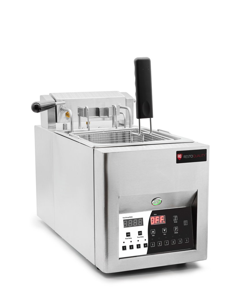 Frytownica elektryczna 12L | automatyczne podnoszenie kosza | 230V | Resto Quality RQEF12L