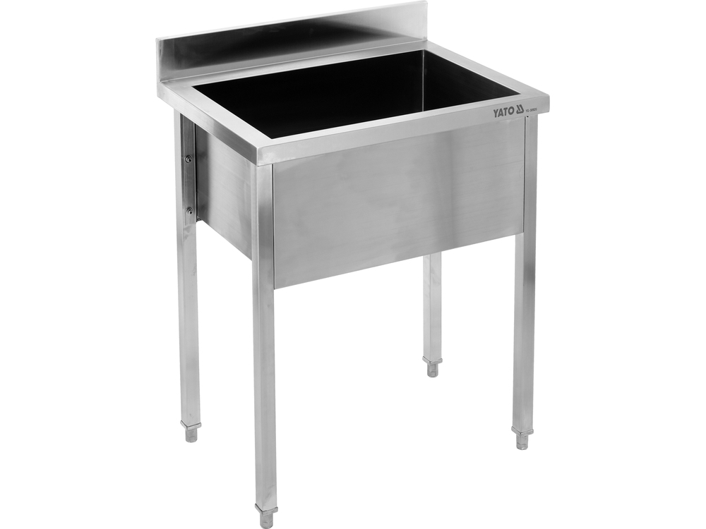 Basen gastronomiczny 1-komorowy 600x600x950 mm H=300 mm | Yato Gastro YG-30920
