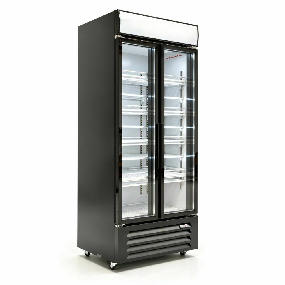Szafa chłodnicza 2-drzwiowa przeszklona 567L | PROBOX PXEC-800