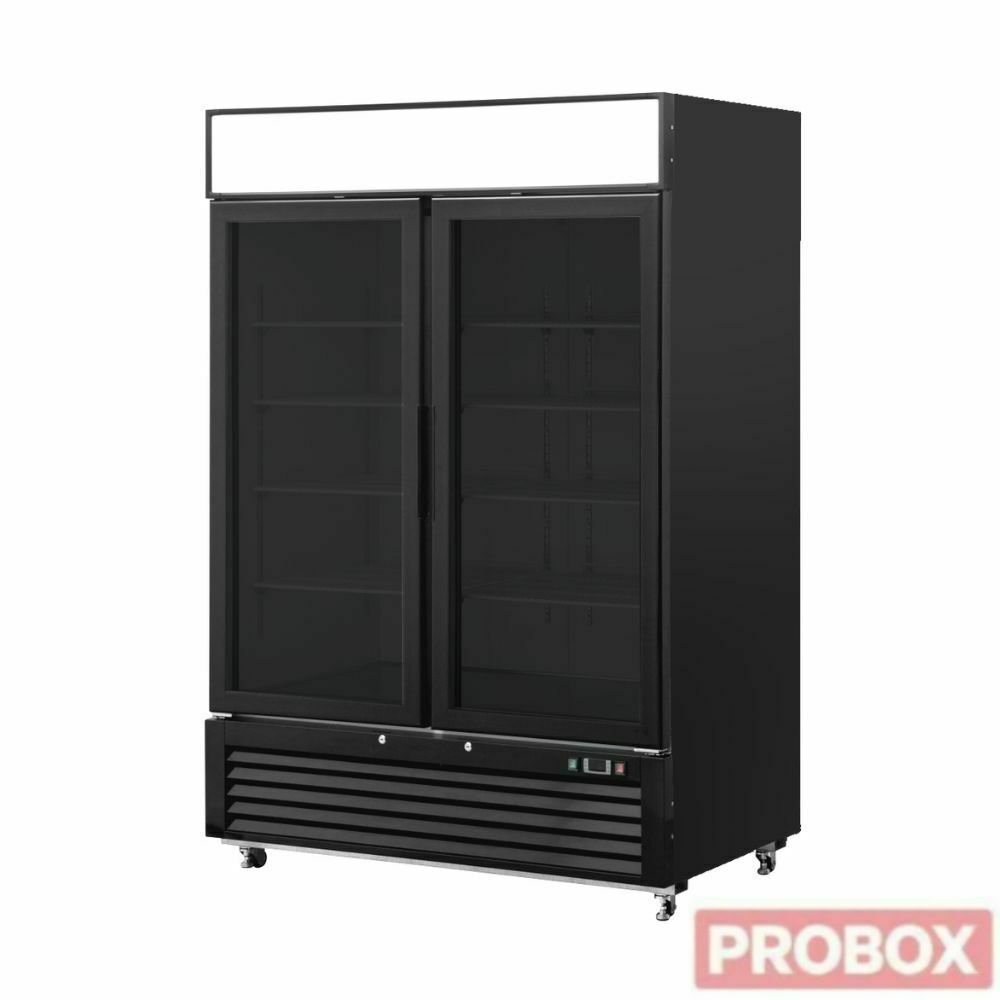 Szafa mroźnicza 2-drzwiowa przeszklona 1300L | MCF8712GR-B ATOSA