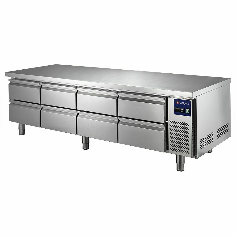 Podstawa chłodnicza, 8 szuflad 2000x700x650mm, 135 L | Stalgast 887446
