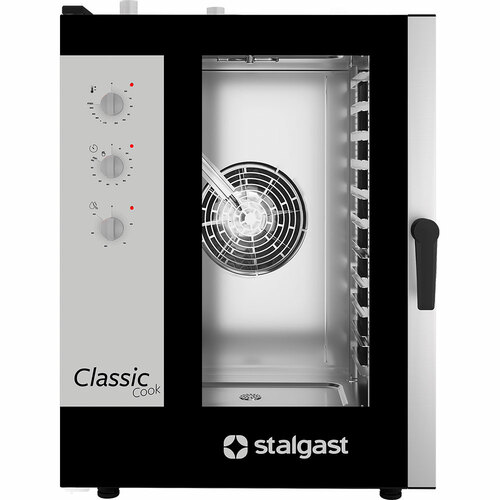 Piec konwekcyjno-parowy, STALGAST ClassicCook, manualny, gazowy, 11xGN1/1, P 20 kW | Stalgast 9100050
