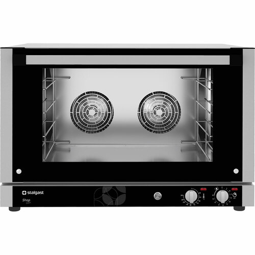 Piec konwekcyjny z nawilżaniem manualny ShopCook 4x600x400/4xGN 1/1 P 6.3 kW | Stalgast 912059