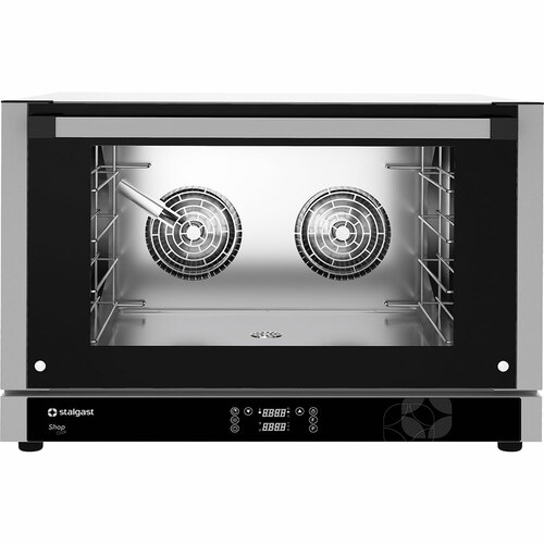 Piec konwekcyjny z nawilżaniem elektroniczny ShopCook 4x600x400/4xGN 1/1 6.3 kW | Stalgast 912061