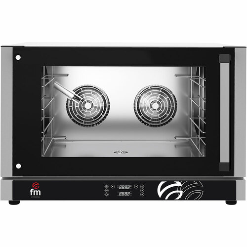 Piec konwekcyjny gastronomiczny z nawilżaniem, RXDL-Plus, elektroniczny, 4x600x400/4xGN 1/1, P 6.3 kW | Stalgast 912545