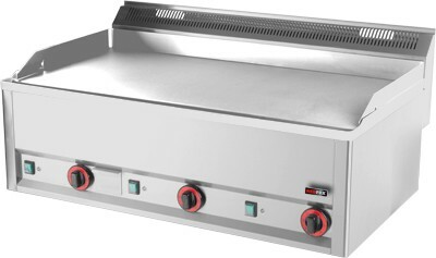 Płyta grillowa chromowana elektryczna FTHC 90 EL | Redfox 00009985