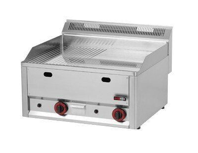 Płyta grillowa chromowana gazowa FTHRC 60 GL | Redfox 00000529