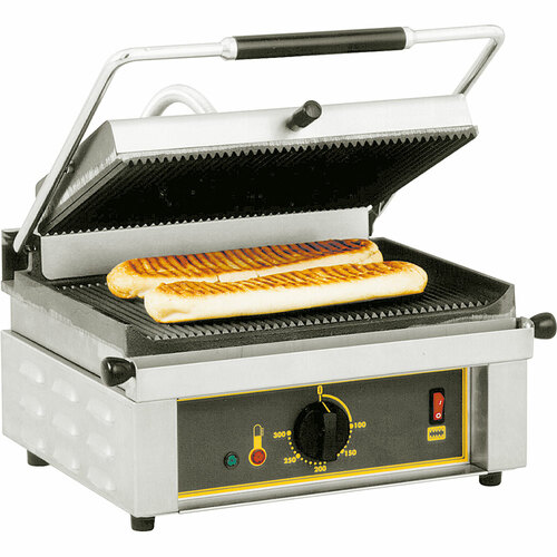 Gastronomiczny kontakt grill PANINI, P 3 kW, U 230 V | Roller Grill 777214 Stalgast
