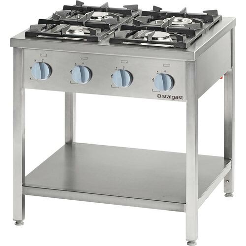 Trzon gazowy 4-Palnikowy, 900 mm, 24.5 kW, G20 | Stalgast 999541