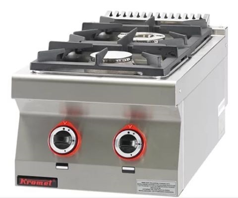 Kuchnia gastronomiczna gazowa nastawna | Kromet 700.KG-2