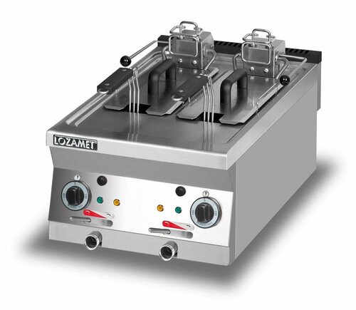 Frytownica gastronomiczna elektryczna L700.FE400-2x5 Lozamet | Lozamet L700.FE400-2x5