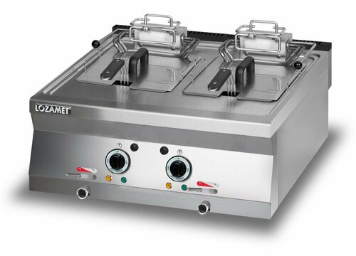 Frytownica gastronomiczna elektryczna L700.FE800-2x10 Lozamet | Lozamet L700.FE800-2x10