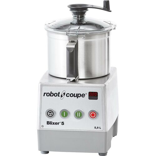 Gastronomiczny mikser przemysłowy, blixer 5 Plus, P 1.3 kW, U 400 V | Robot coupe 712055