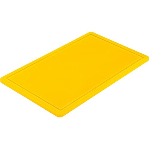 Deska do krojenia, żółta, HACCP, GN 1/1 | Stalgast 341533