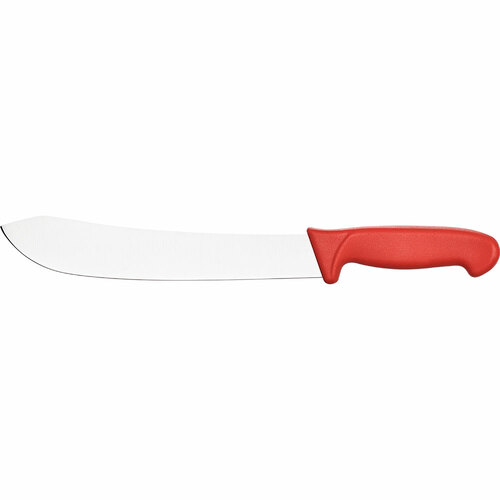 Nóż masarski, HACCP,czerwony, L 250 mm | Stalgast 284251