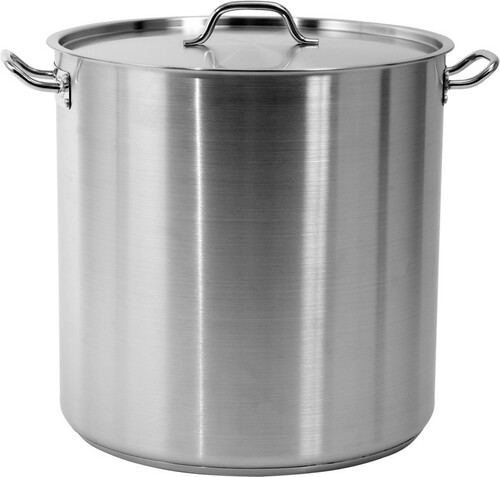 Garnek wysoki z pokrywką ze stali nierdzewnej 36x36cm 36,6L Yato Gastro | Yato Gastro YG-00007