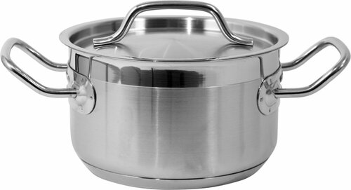 Garnek średni z pokrywką ze stali nierdzewnej 50x32cm 62,8L Yato Gastro | Yato Gastro YG-00029