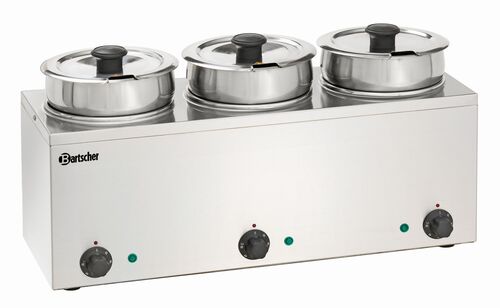Bemar Hotpot, 3 x wkład 3,5L | Bartscher 607035