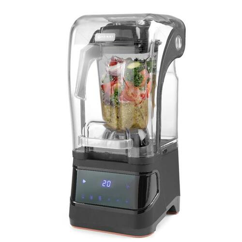 Gastronomiczny blender z obudową wyciszającą - sterowanie cyfrowe | Hendi 230695