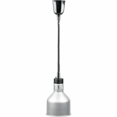 Profesjonalna lampa do podgrzewania potraw wisząca, srebrna, P 0.25 kW, U 230 V | Stalgast 692600
