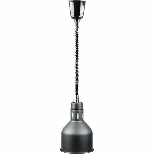 Gastronomiczna lampa do podgrzewania potraw wisząca, czarna, P 0.25 kW, U 230 V | Stalgast 692601