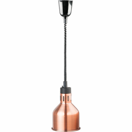 Gastronomiczna lampa do podgrzewania potraw wisząca, miedziana, P 0.25 kW, U 230 V | Stalgast 692602