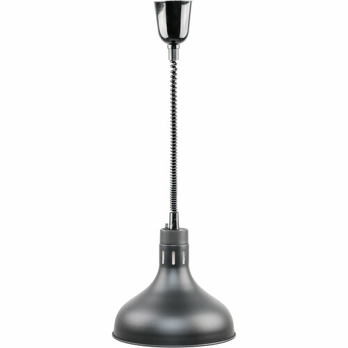 Gastronomiczna lampa do podgrzewania potraw wisząca, czarna, P 0.25 kW, U 230 V | Stalgast 692611