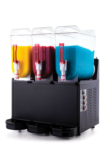 Granitor do sorbetów | slush shake | 12l+12l+12l | Resto Quality SLUSH36.B