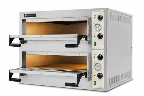 Piec do pizzy dwukomorowy elektryczny | 8x33 | One 44 (Start44) | Resto Quality ONE 44