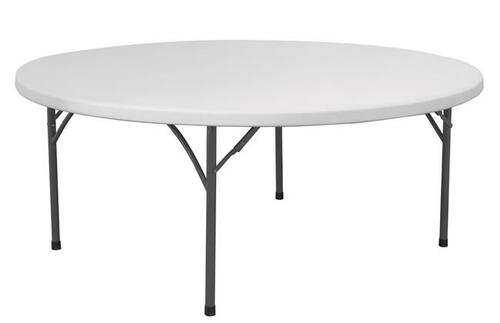 Stół cateringowy okrągły, o wym. 1800x740 mm | Hendi 810941