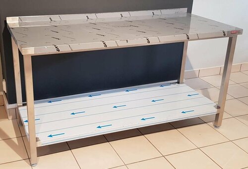 Stół nierdzewny z półką 200-60-85 cm| PROBOX PX0003 200-60-85 OUTLET