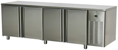 Stół chłodniczy czterodrzwiowy z rantem SCH - 4D/N | RM 00008719 | RM Gastro 00008719